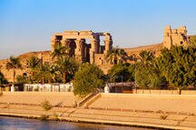 Sunset view of the magnificent Kom Ombo Temple Sunset view of the magnificent Kom Ombo Temple